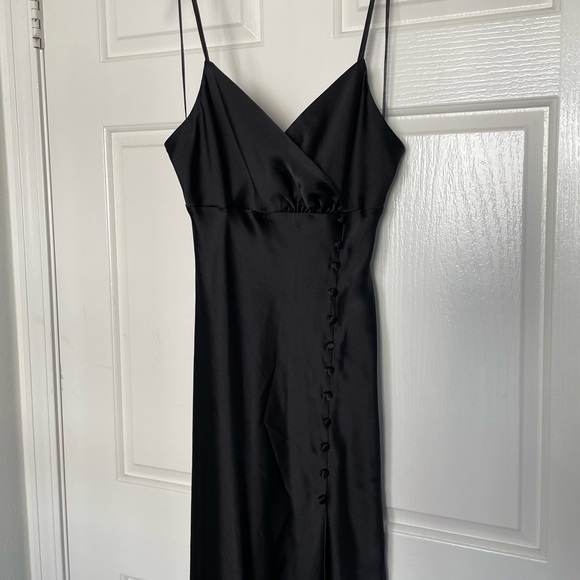 Zara Dresses & Skirts - NWT Zara Black Satin dress